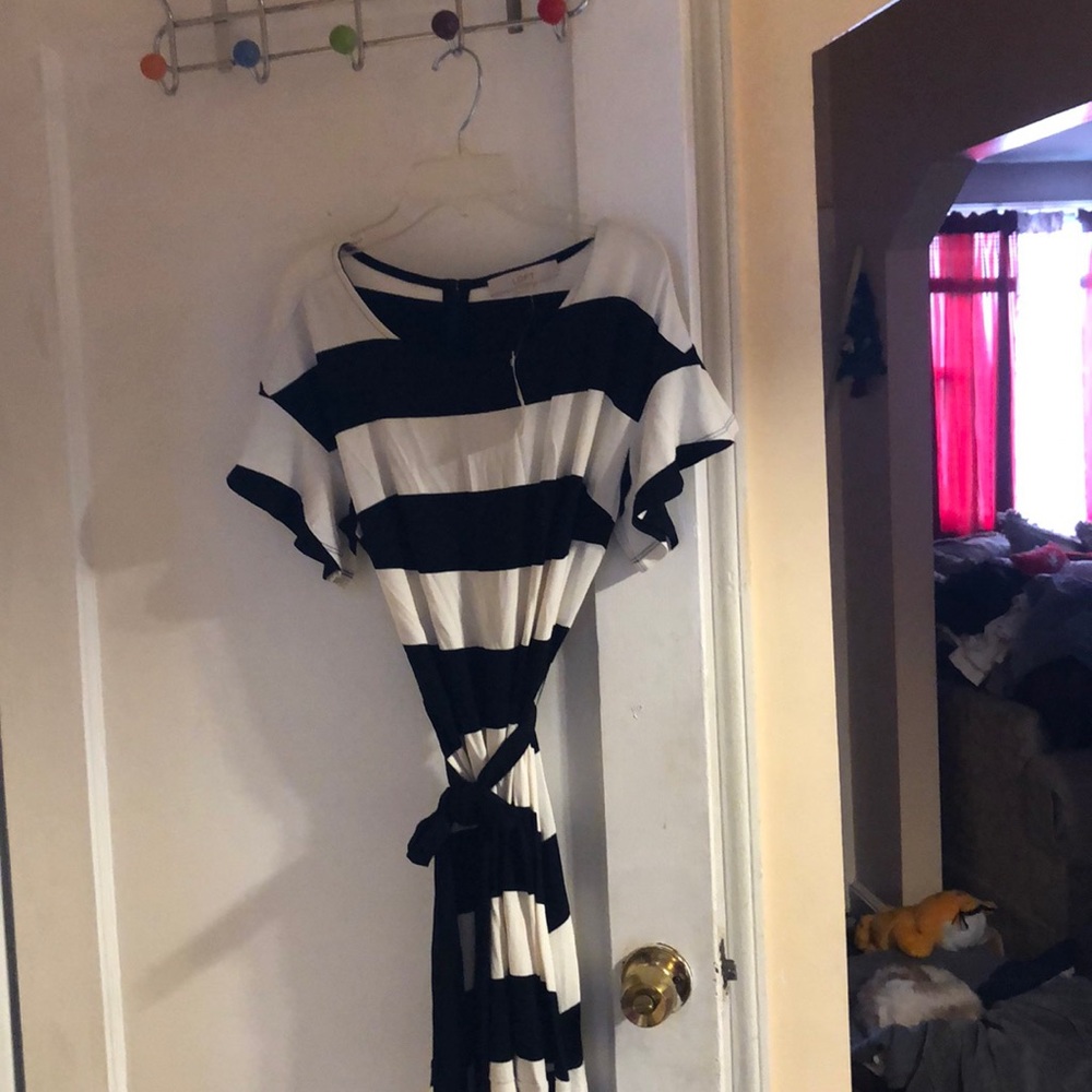 Cute bold stripe dress